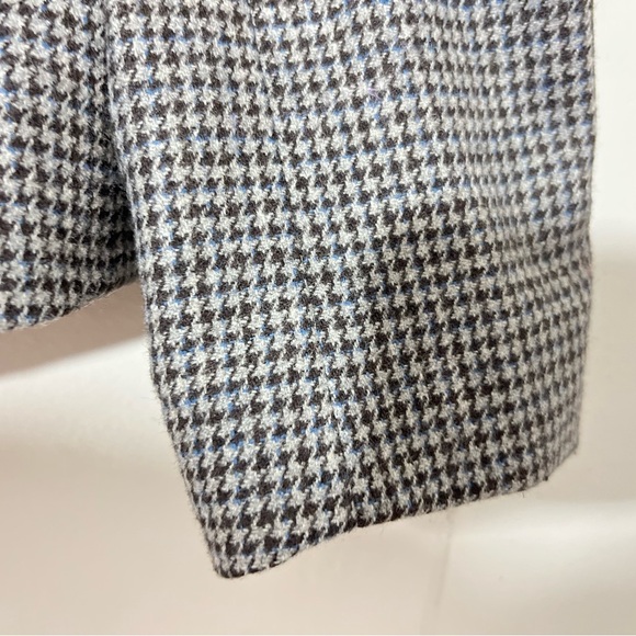 J Crew Schoolboy Blazer Wool Blend Houndstooth Women's Size 2 - Picture 4 of 10